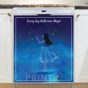 Magical Firefly Fairy - Every Day Holds New Magic Dishwasher Sticker