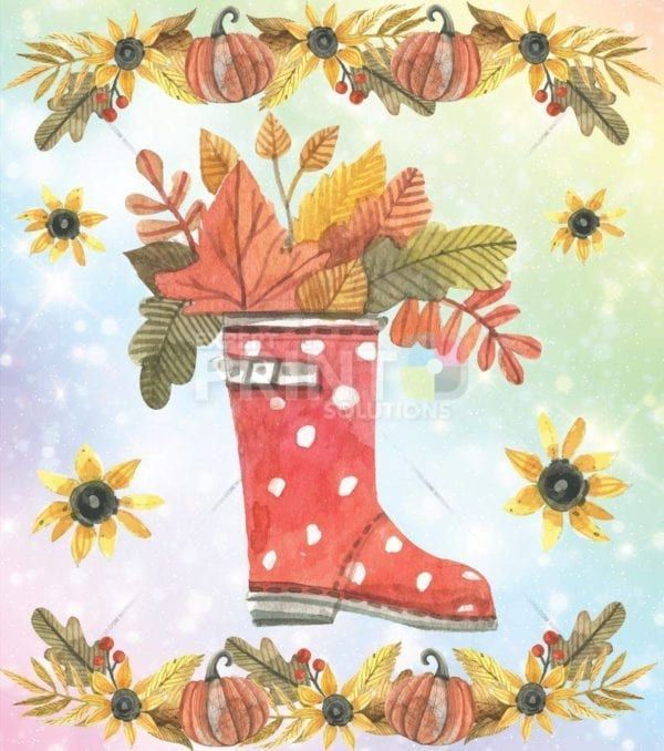 Lovely Cozy Autumn #47 Dishwasher Sticker
