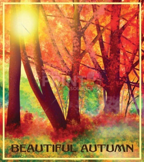 Lovely Cozy Autumn #35 - Beautiful Autumn Dishwasher Sticker