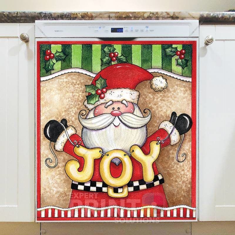Christmas - Sweet Christmas Holiday #27 - Joy Dishwasher Sticker