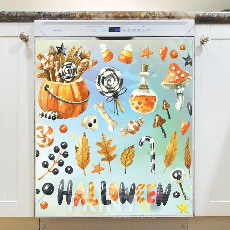 Cute Halloween Design #26 Dishwasher Sticker