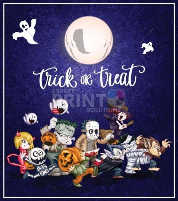 Cute Halloween Design #5 - Trick or Treat Dishwasher Sticker