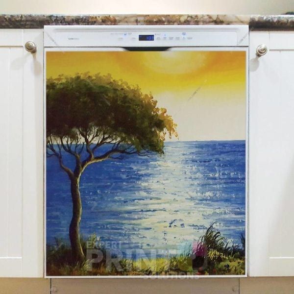 Seaside in Tuscany Dishwasher Magnet