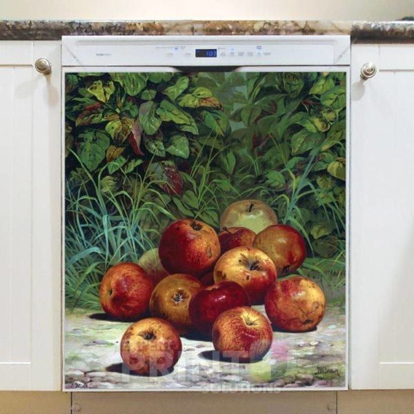 Apples on the Ground Dishwasher Magnet