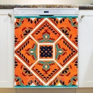 Bohemian Talavera Indian Pattern #15 Dishwasher Magnet