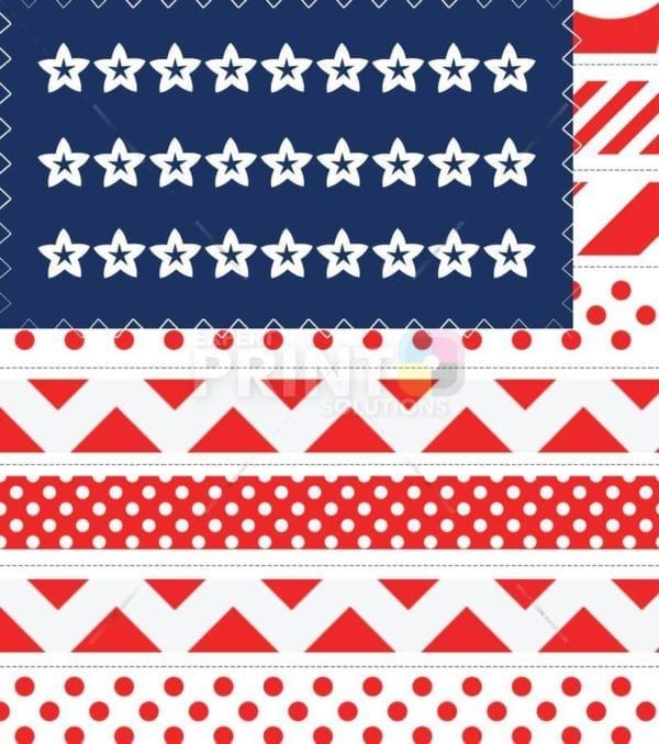 USA America Flag Patchwork Design Garden Flag