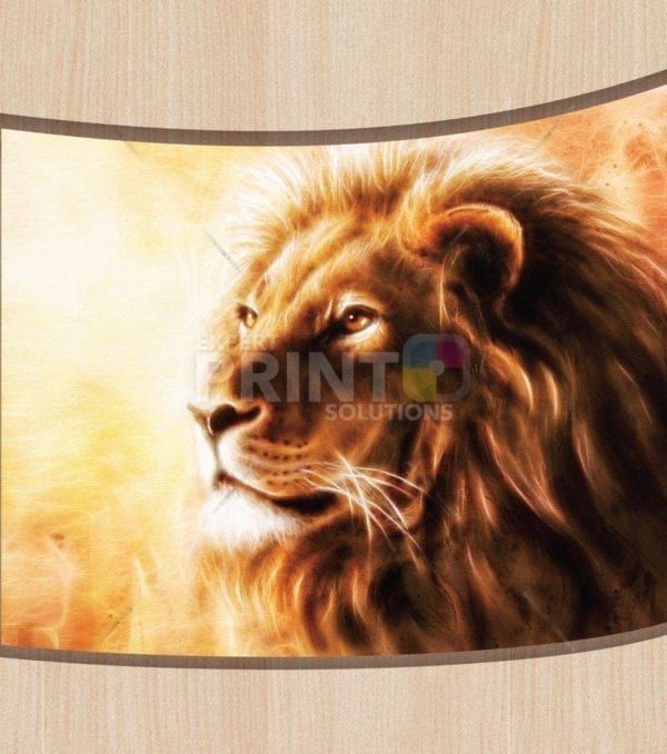 Beautiful Lion Head Garden Flag