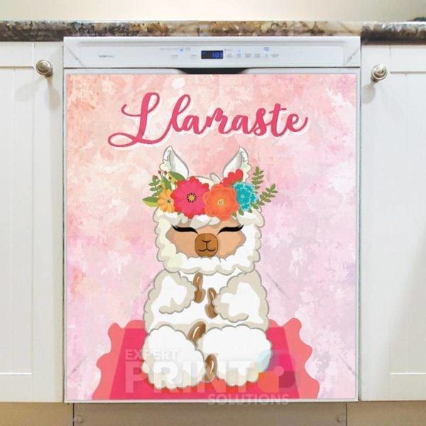 Cute Boho Llama Dishwasher Magnet