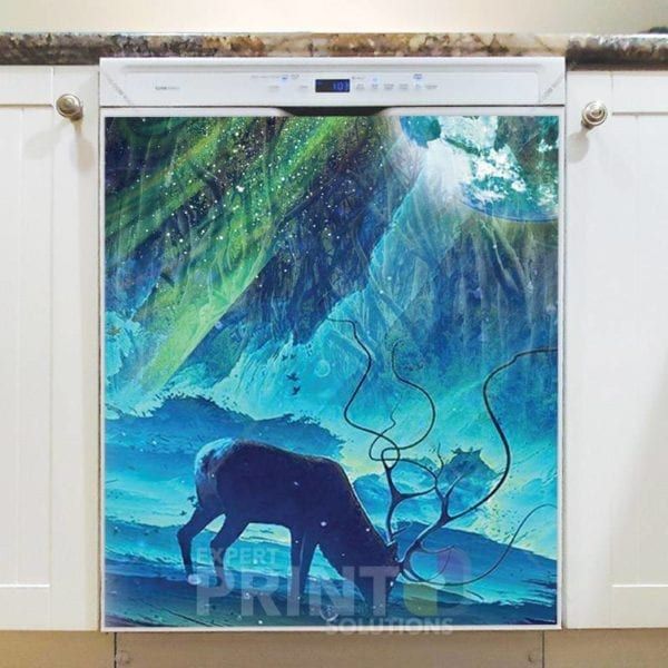 Midnight Deer Dishwasher Magnet