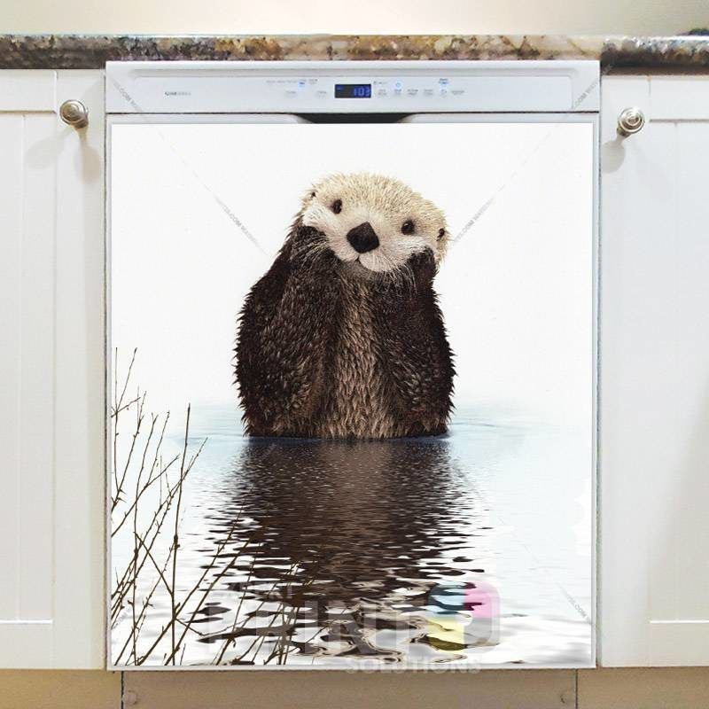 The Cutest Otter Dishwasher Magnet