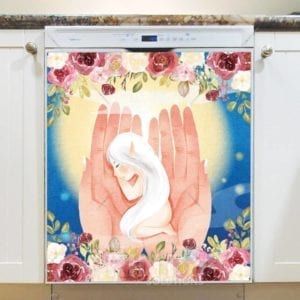 Cute Baby Fairy Dishwasher Magnet