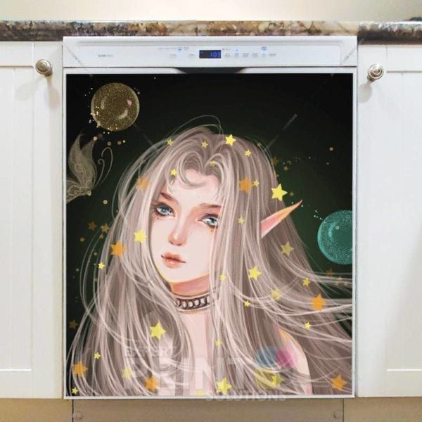 Fairy of the Galaxy Dishwasher Magnet