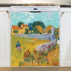 Farmhouse in Provence by Vincent van Gogh Dishwasher Magnet