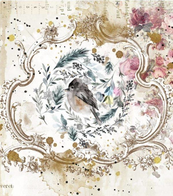 Vintage Woodland Bird #1 Garden Flag