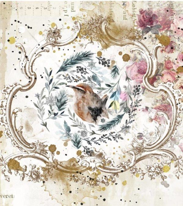 Vintage Woodland Bird #2 Garden Flag