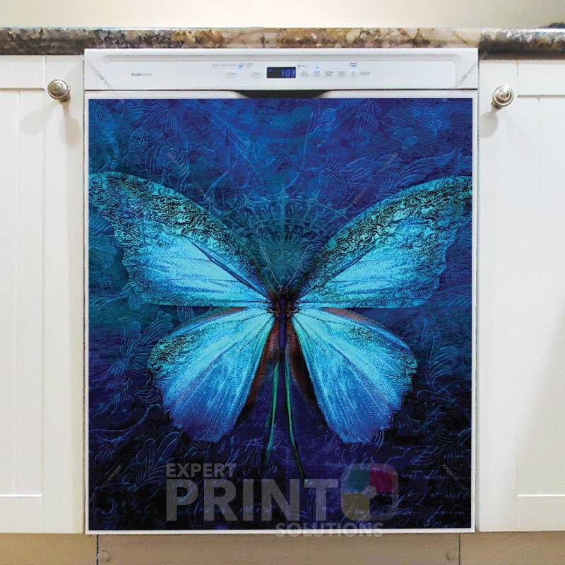 Beautiful Glowing Butterfly #1 Dishwasher Magnet