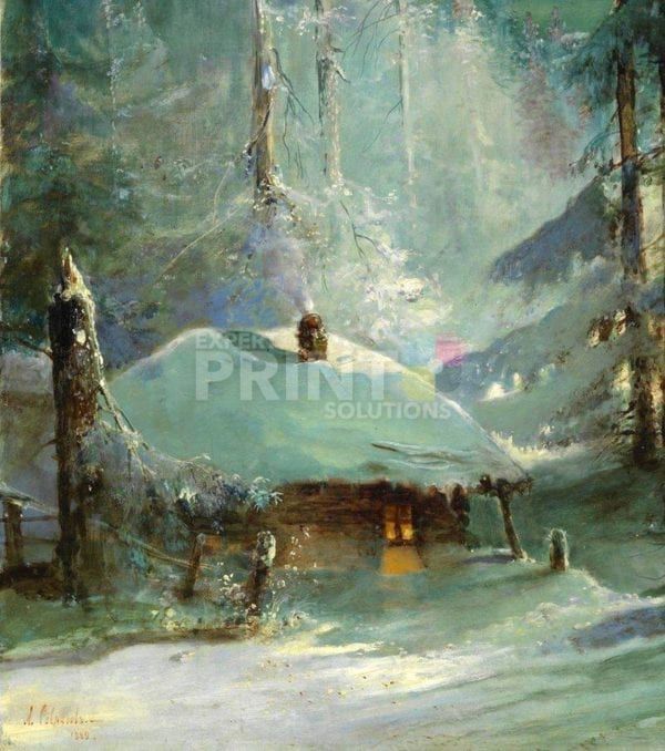 The Coldest Night Garden Flag