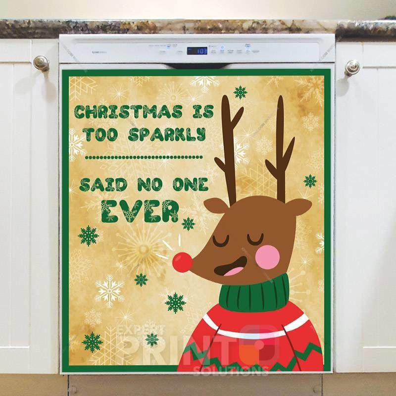 Cute Sarcastic Deer Dishwasher Magnet
