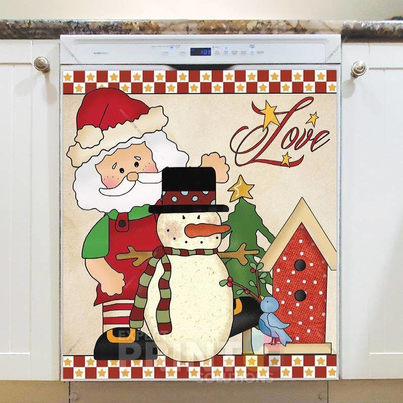 Santa Claus' Workshop #1 Dishwasher Magnet