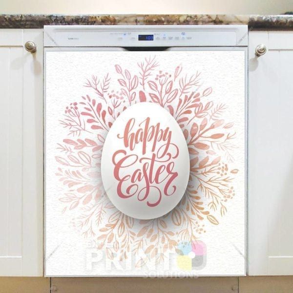 Elegant Easter Egg Decoration Dishwasher Magnet