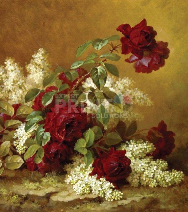 Beautiful Romantic Victorian Roses #1 Garden Flag
