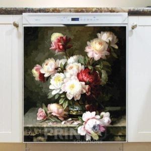 Beautiful Romantic Victorian Roses #7 Dishwasher Magnet