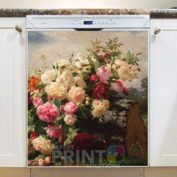 Beautiful Romantic Victorian Roses #13 Dishwasher Magnet