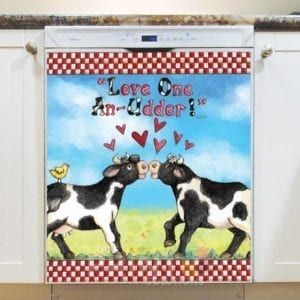 Udderly Awesome Cows Dishwasher Magnet