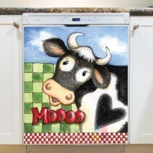 Udderly Awesome Cow #6 Dishwasher Magnet