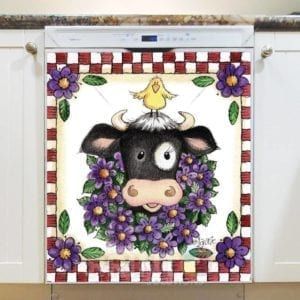 Udderly Awesome Cow #8 Dishwasher Magnet