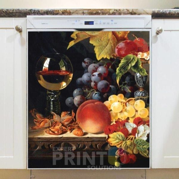 Beautiful Still Life with Juicy Fruit #2 Dishwasher Magnet