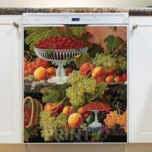 Beautiful Still Life with Juicy Fruit #9 Dishwasher Magnet