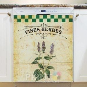 Vintage Fine Herbes #2 Dishwasher Magnet