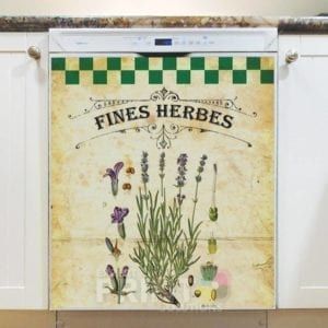 Vintage Fine Herbes #13 Dishwasher Magnet