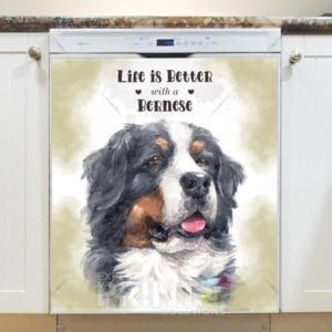 Life is Better with a Bernese Dishwasher Magnet