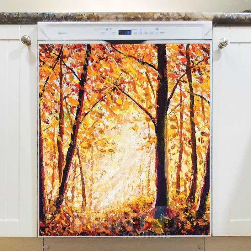Sunlight Shines Through the Trees Dishwasher Magnet