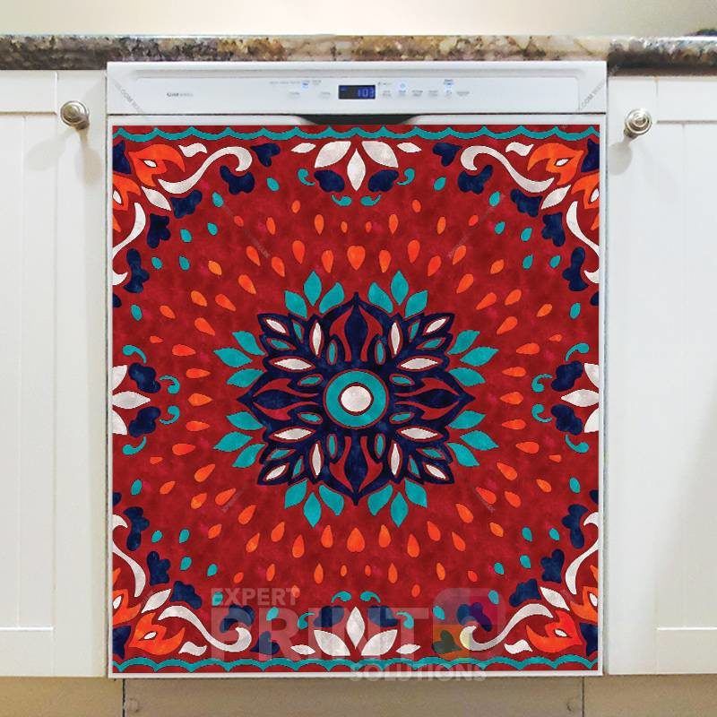 Bohemian Talavera Indian Ethnic Pattern #2 Dishwasher Magnet