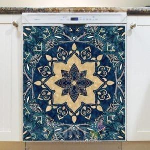 Beautiful Ethnic Mandala Design #3 Dishwasher Magnet