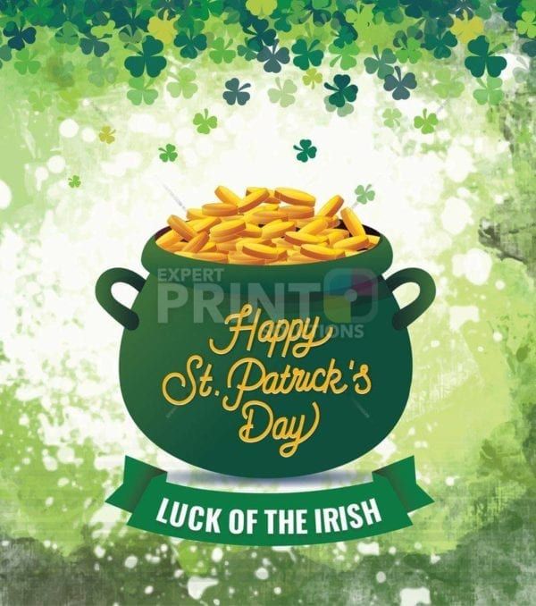 Saint Patrick's Day Irish Holiday #1 Garden Flag