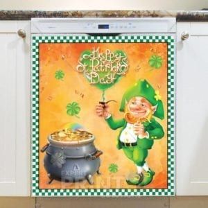 Saint Patrick's Day Irish Holiday #14 Dishwasher Magnet