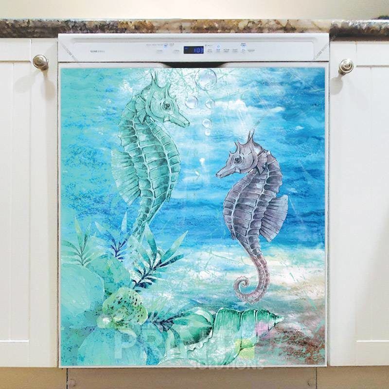 Seahorse Couple #1 Dishwasher Magnet