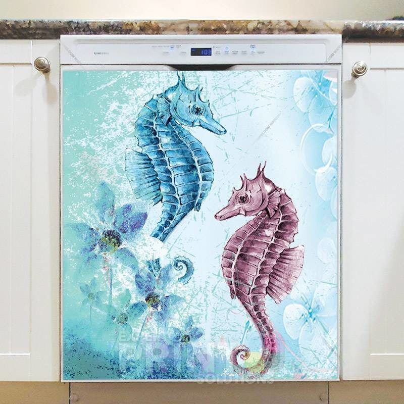Seahorse Couple #3 Dishwasher Magnet