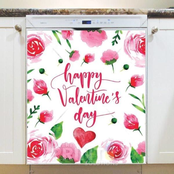 Happy Valentine's Day #38 Dishwasher Magnet