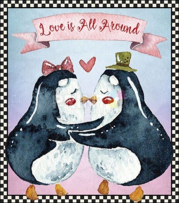 Happy Valentine's Day #51 Garden Flag