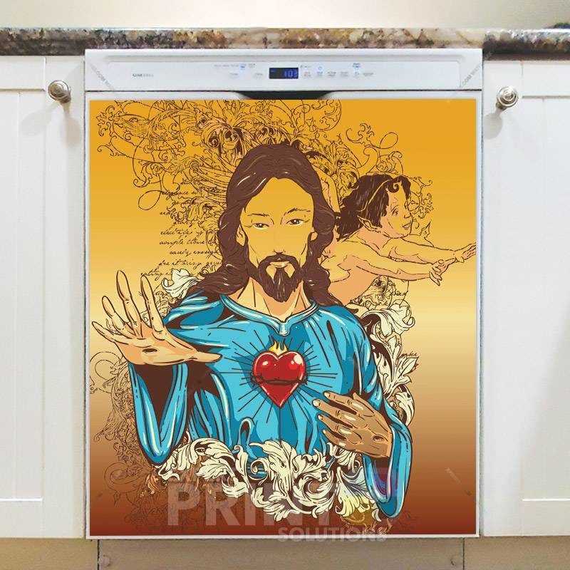 Jesus the Savior Dishwasher Magnet