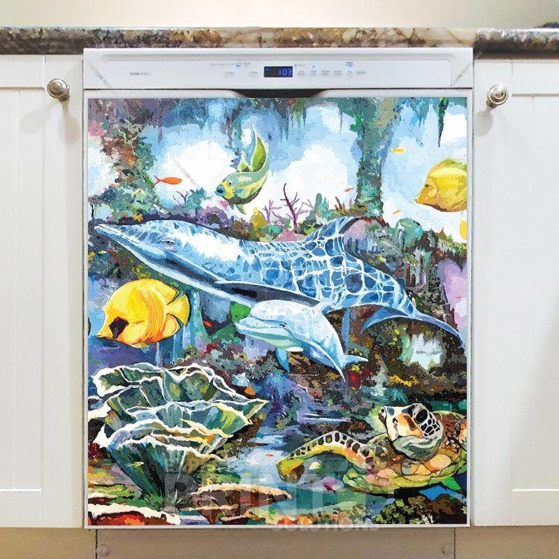 Life Under the Sea Dishwasher Magnet