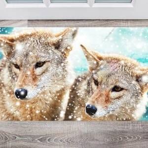 Winter Wolves Floor Sticker