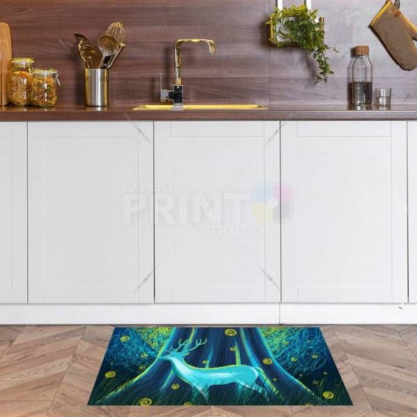 Magical Forest Night Floor Sticker