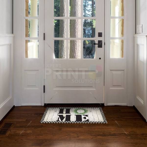 Prim Country HOME Sign Floor Sticker