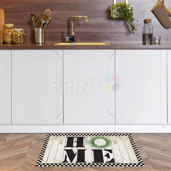 Prim Country HOME Sign Floor Sticker